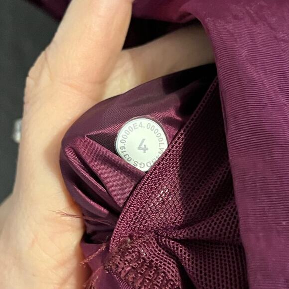 Lululemon Reversible Quilted Non Stop Bomber Jacket Purple 4 - Picture 11 of 11